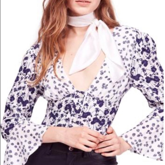 Free People Tops - Free People Lady Bohemian Blouse